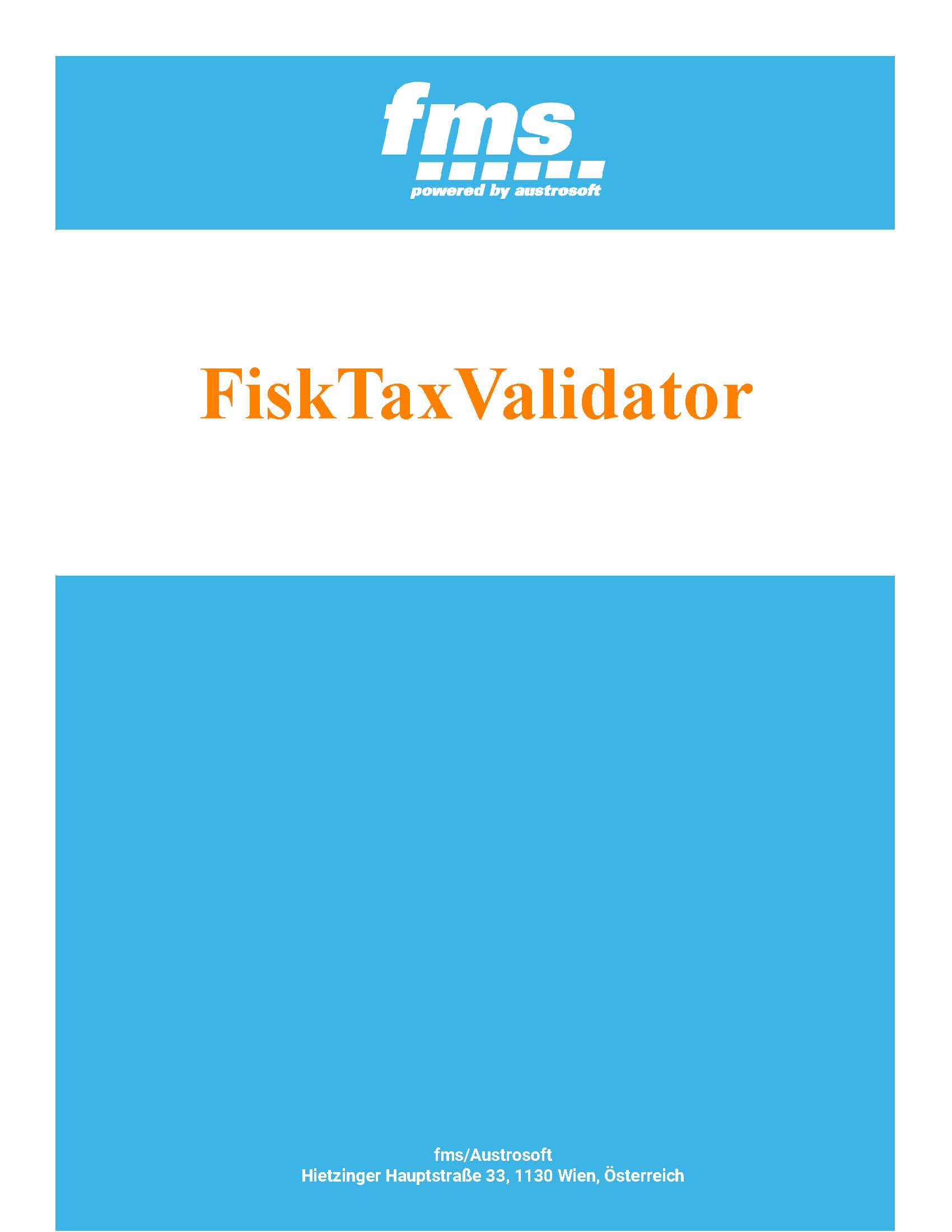 Anleitung FiskTaxValidator